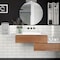 Apollo Tile Metro 4 in. x 12 in. Polished White Ceramic Subway Wall Tile 10.4 sq ft/case - 34 pack APLHMDT8849A - alternate 2